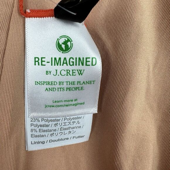 NWT‎ J Crew Scrunchie Classic Scoopneck One-Piece Swimsuit Women's Size 22 NEW - Picture 6 of 8